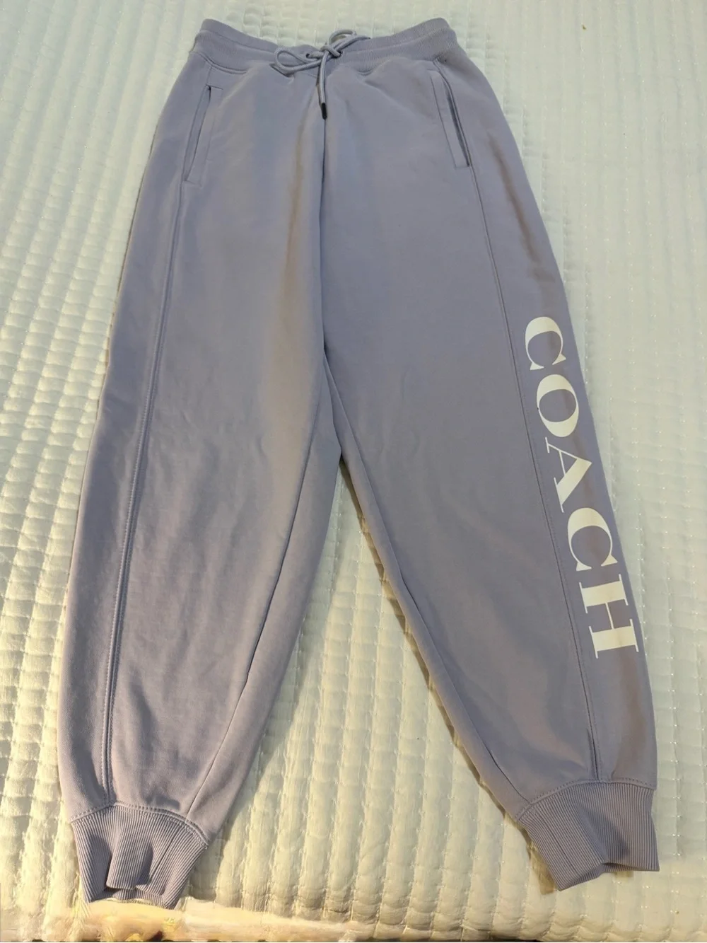 Womans Coach Essential Joggers in Lavender - Small